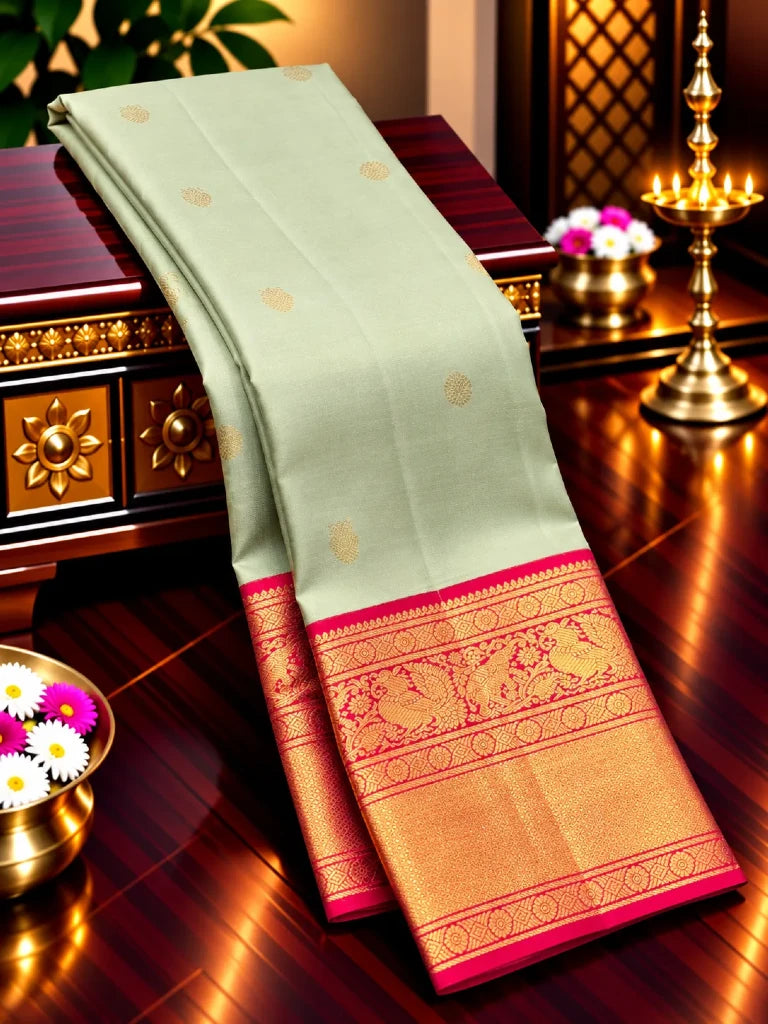 Saree Pure Silk - Butta WB