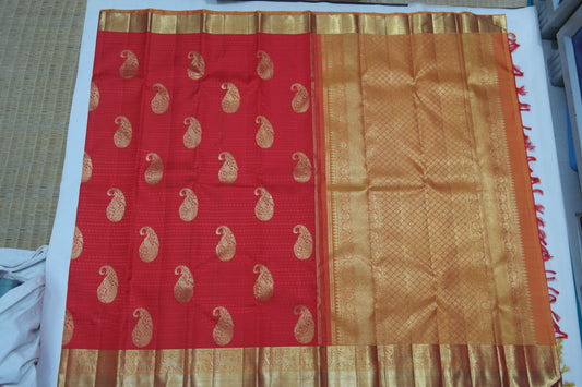 Royal Red Kanchipuram Bridal Saree