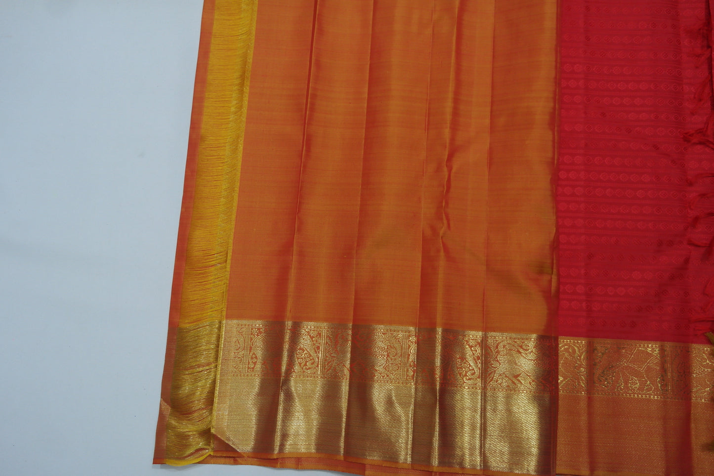 Royal Red Kanchipuram Bridal Saree