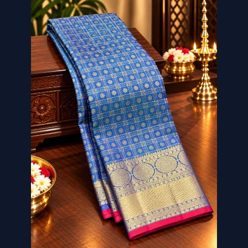 Saree Pure Silk 2gram - WB